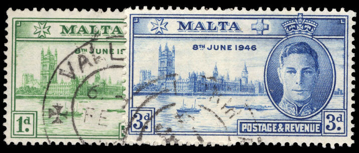 Malta 1946 Victory fine used.