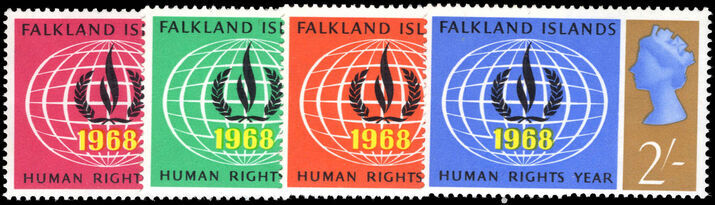 Falkland Islands 1968 Human Rights unmounted mint.