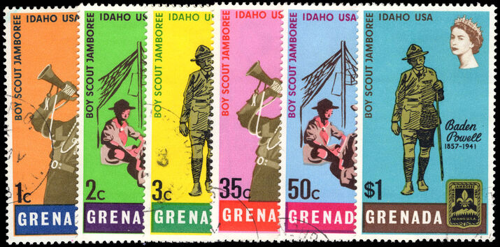 Grenada 1968 World Scout Jamboree fine used.