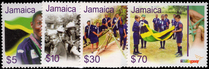 Jamaica 2007 Scouting unmounted mint.