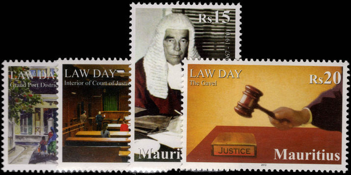 Mauritius 2012 Law Day unmounted mint.