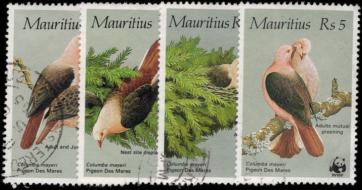 Mauritius 1985 Pink Pigeons fine used.