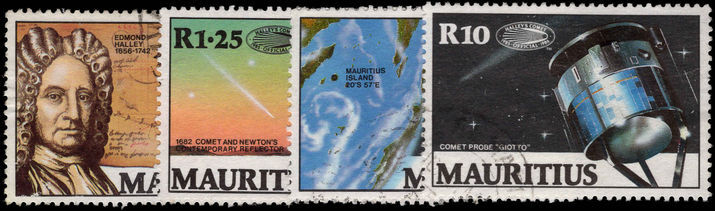 Mauritius 1986 Halleys Comet fine used.
