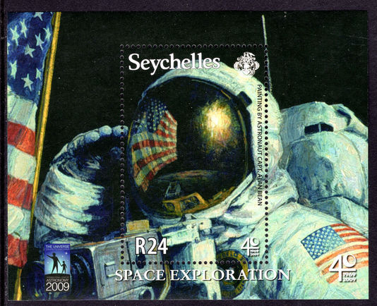 Seychelles 2009 Astromony souvenir sheet unmounted mint.
