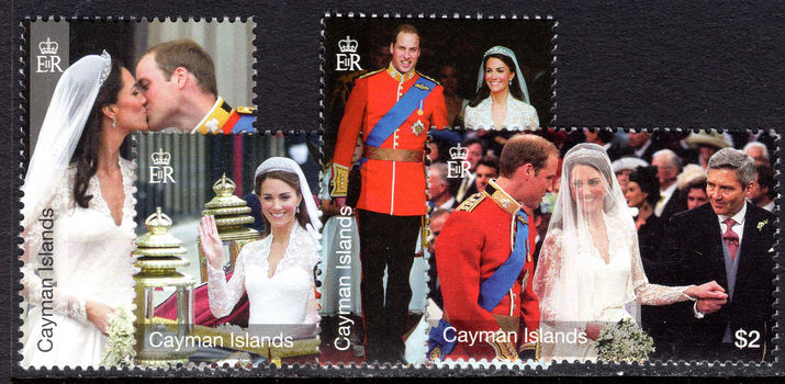 Cayman Islands 2011 Royal Wedding unmounted mint.