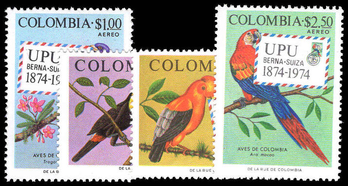 Colombia 1974 Centenary of UPU unmounted mint.