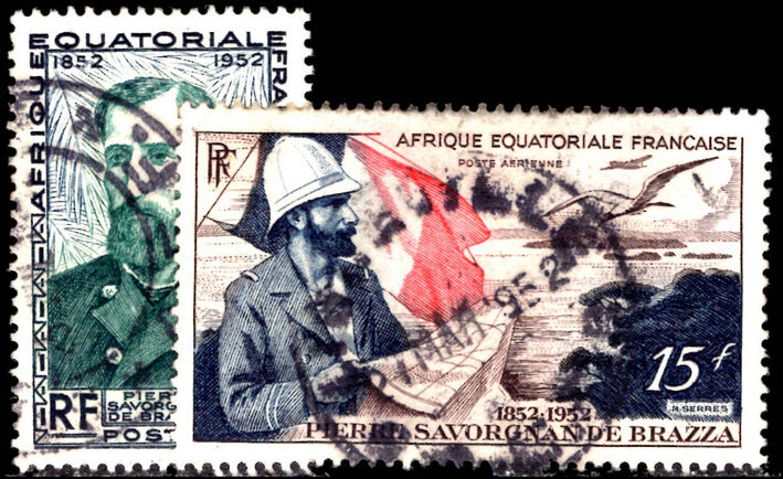 French Equatorial Africa 1951 De Brazza fine used.