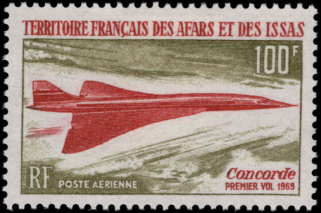 FTAI 1969 Concorde fine unmounted mint.