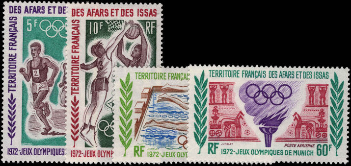 FTAI 1972 Olympics fine lightly mounted mint.