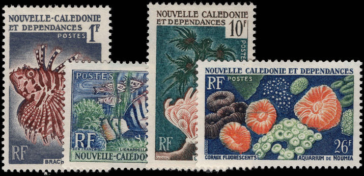 New Caledonia 1959-62 Original values fine lightly mounted mint.
