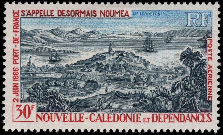New Caledonia 1966 Port-au-France renamed Noumea unmounted mint.
