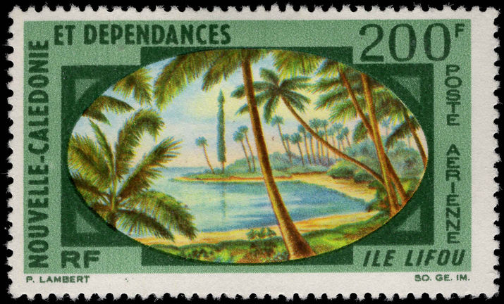 New Caledonia 1967 Lifou Island unmounted mint.