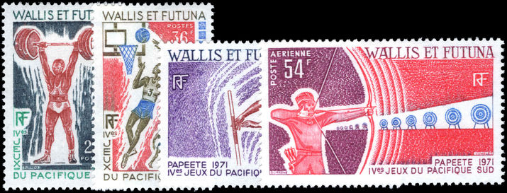 Wallis and Futuna 1971 South Pacific Games lightly mounted mint.