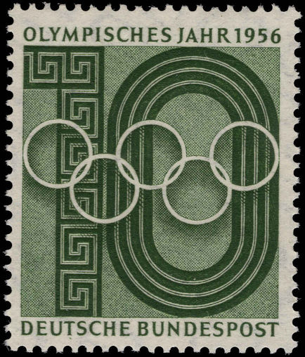 West Germany 1956 Olympic Year unmounted mint.
