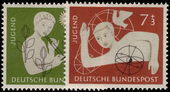 West Germany 1956 Youth Hostels unmounted mint.