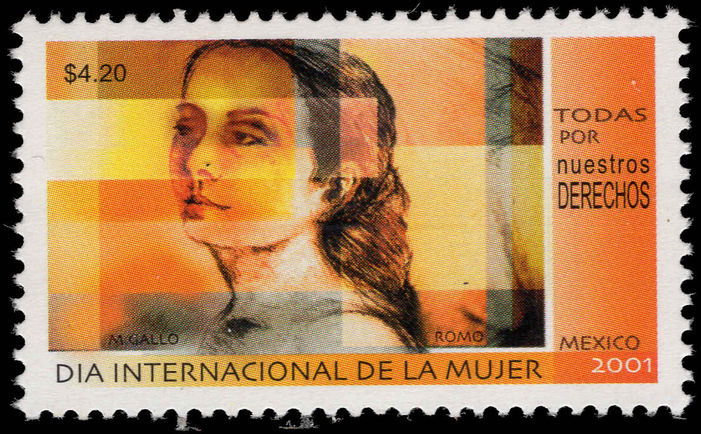 Mexico 2001 International Womens Day unmounted mint.