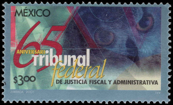Mexico 2001 Federal Justice Tribunal unmounted mint.