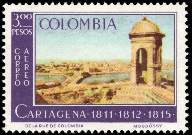 Colombia 1964 Cartagena unmounted mint.