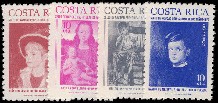 Costa Rica 1976 Obligatory Tax Christmas unmounted mint.