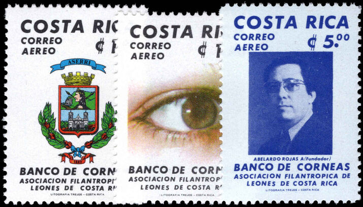 Costa Rica 1981 Cornea Bank unmounted mint.