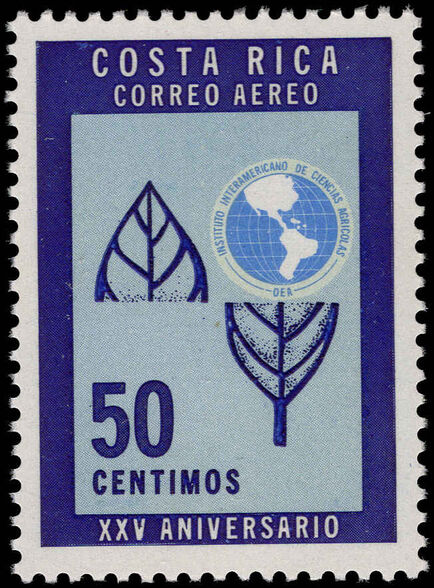 Costa Rica 1967 Institutue of Agriculture unmounted mint.