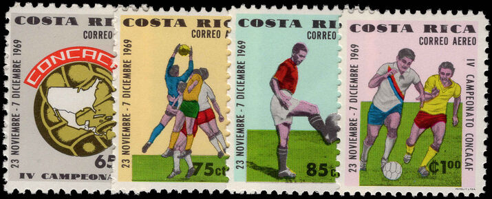 Costa Rica 1969 Football unmounted mint.