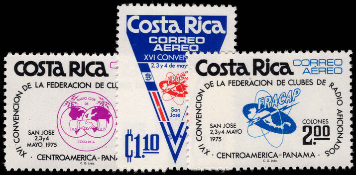 Costa Rica 1975 Radio Amateurs unmounted mint.