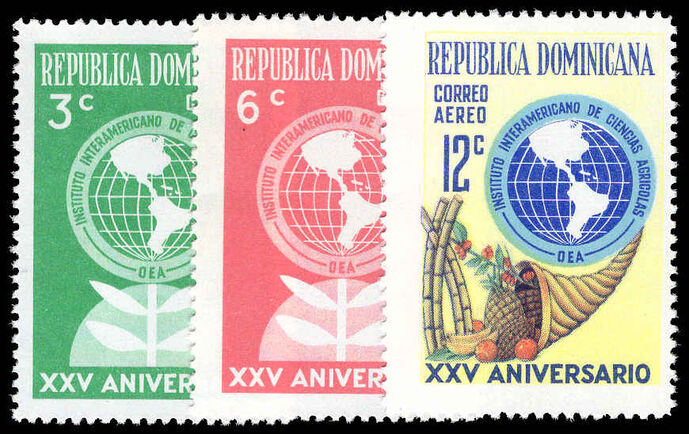 Dominican Republic 1967 Inter-American Agricultural Institute unmounted mint.