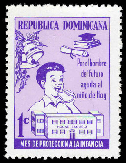 Dominican Republic 1972 Obligatory Tax. Child Welfare unmounted mint.