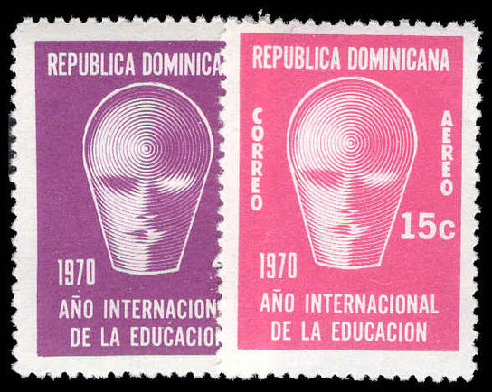 Dominican Republic 1970 International Education Year unmounted mint.