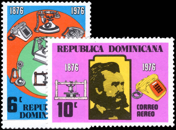 Dominican Republic 1976 Telephone Centenary unmounted mint.