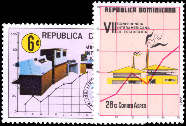 Dominican Republic 1977 Seventh Inter-American Statistic Conference unmounted mint.