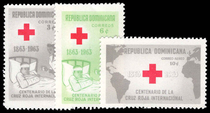 Dominican Republic 1963 Centenary of Red Cross unmounted mint.