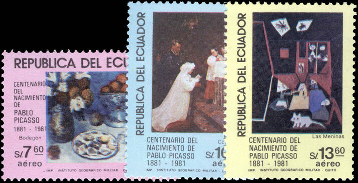 Ecuador 1981 Picasso unmounted mint.