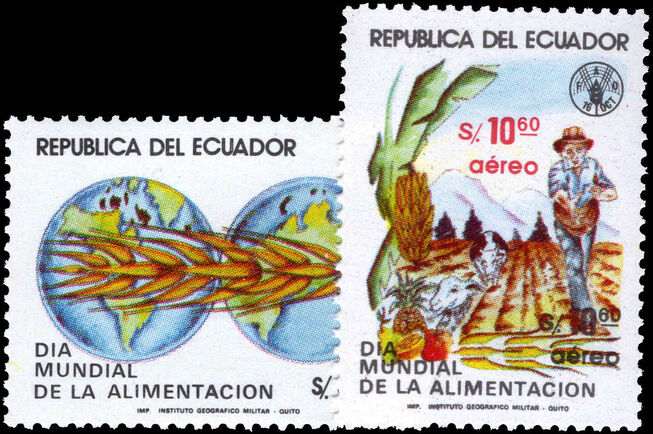 Ecuador 1981 World Food Day unmounted mint.