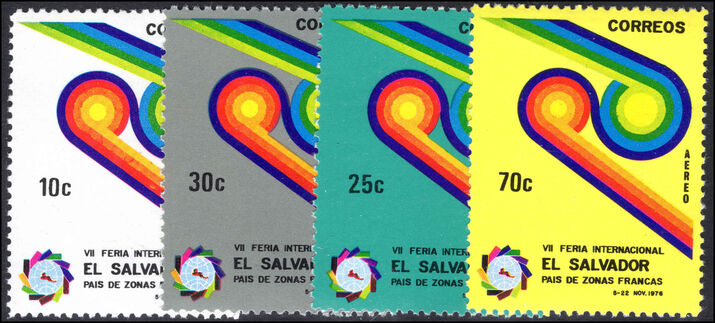 El Salvador 1976 International Fair unmounted mint.