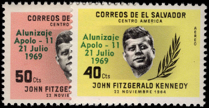El Salvador 1969 First Man on the Moon unmounted mint.