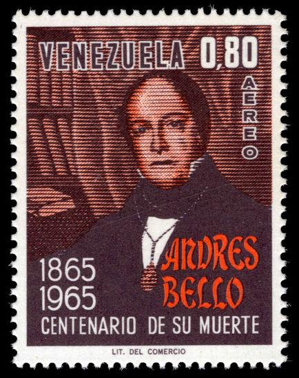 Venezuela 1965 Andres Bello unmounted mint.