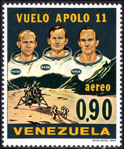 Venezuela 1969 First Man on the Moon unmounted mint.