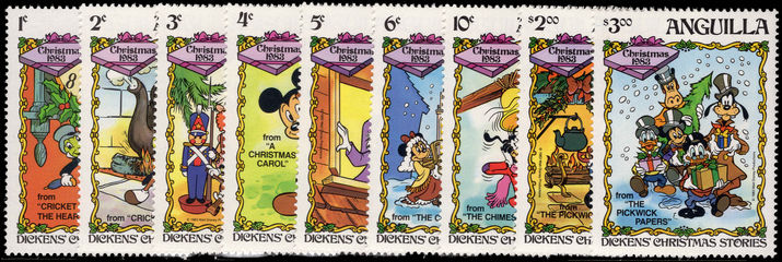 Anguilla 1983 Christmas. Walt Disney characters unmounted mint.