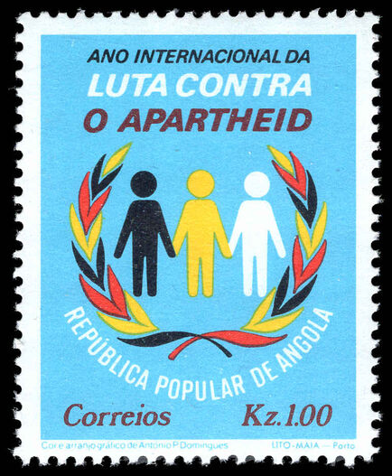 Angola 1979 International Anti-apartheid Year unmounted mint.