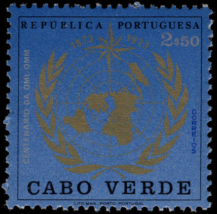 Cape Verde 1973 World Meteorological Organisation unmounted mint.