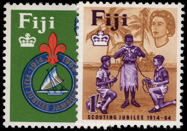 Fiji 1964 Scouts unmounted mint.