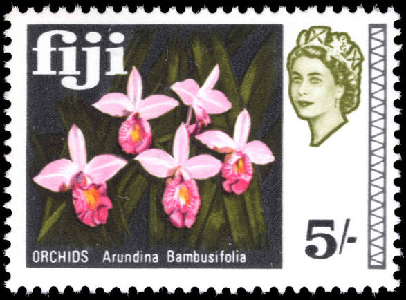 Fiji 1968 5s Bamboo Orchids unmounted mint.