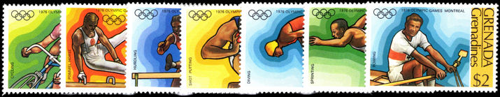 Grenada Grenadines 1976 Olympics unmounted mint.
