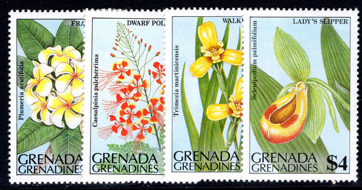 Grenada Grenadines 1984 Flowers unmounted mint.