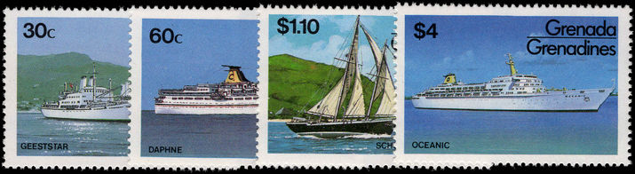 Grenada Grenadines 1984 Ships unmounted mint.