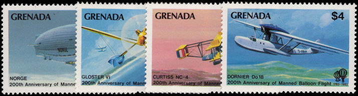 Grenada 1983 Manned Flight unmounted mint.