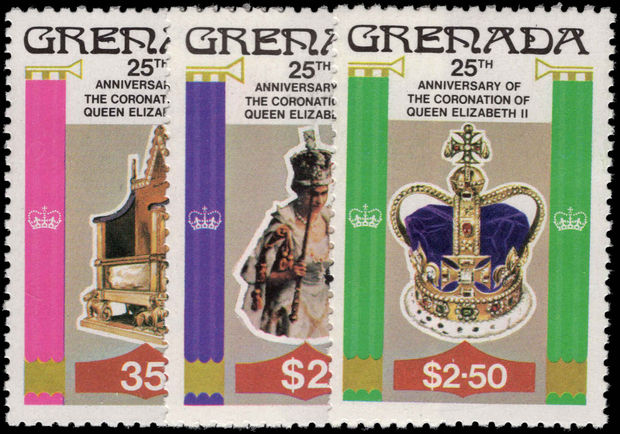 Grenada 1978 Coronation Anniversary perf 12 unmounted mint.