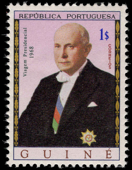 Portuguese Guinea 1968 President Tomas unmounted mint.